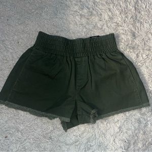 High waisted shorts